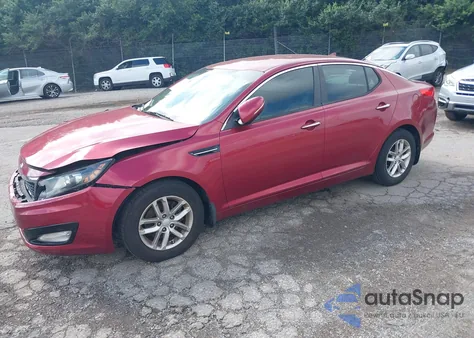 2013 Kia Optima Lx z USA, uszkodzony, nr VIN 5XXGM4A77DG191412